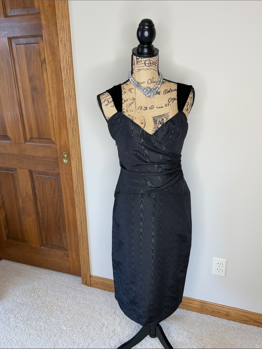 Vera Wang black dress